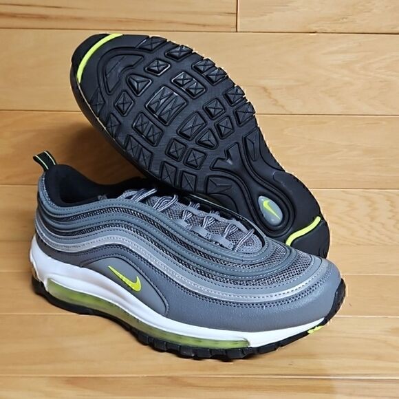 Nike Air Max 97 Size 9 Smoke Grey Volt White Black Running Shoe DJ6885-001 main image 10
